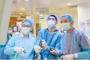 Laparoscopy team